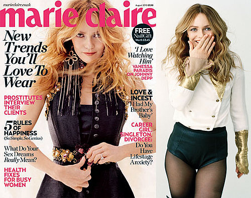 Pictures of Vanessa Paradis Talks About Her Relationship With Johnny Depp And Her Kids In Marie Claire UK