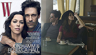 Pictures and Quotes From The Town's Jon Hamm and Rebecca Hall in W 2010-07-13 04:00:00