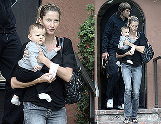 Pictures of Tom Brady, Gisele Bundchen, and Benjamin at Santa Monica Doctor's Appointment