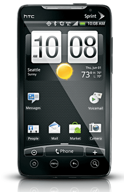 Sprint EVO 4G Delayed