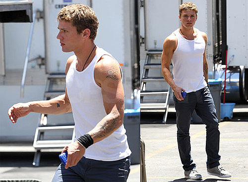 Pictures of Ryan Phillippe Filming The Lincoln Lawyer