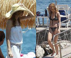 Heather Graham Wears an Itsy Bitsy Polka Dot Bikini in Italy Heather Graham Wears an Itsy Bitsy Polka Dot Bikini in Italy