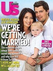Bristol Palin and Levi Johnston Engaged US Weekly Cover