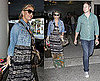 Pictures of Jessica Simpson and Eric Johnson at LAX