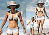 Halle Berry Bikini Pictures on the Beach in LA With Nahla