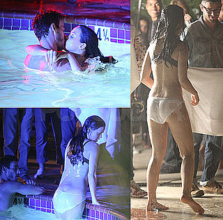 Pictures of Katy Perry in Her Underwear For Teenage Dream Video