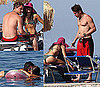 Pictures of Shirtless Channing Tatum and Jenna Dewan in A Bikini In Italy