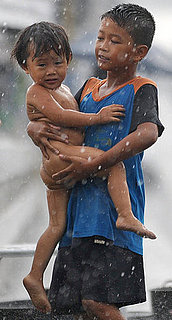 Siblings Carrying Each Other