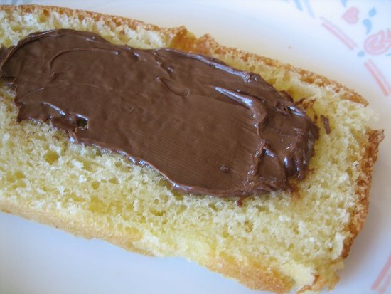 Brioche with Nutella