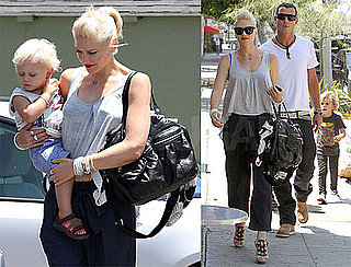 Pictures of Gwen Stefani, Gavin, Zuma, and Kingston Rossdale Spending the Weekend in LA