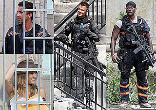 Pictures of Shia LaBeouf and Josh Duhamel on the Set of Transformers 3 2010-07-19 15:00:00