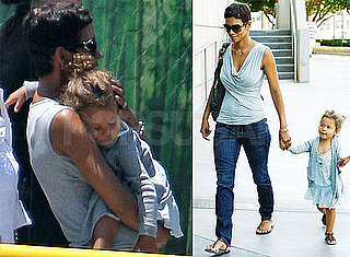 Pictures of Halle Berry and Nahla Aubry Going to the Circus in LA