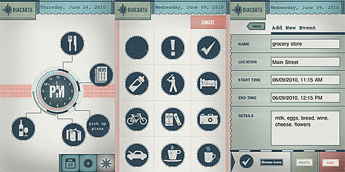 Diacarta Calendar App