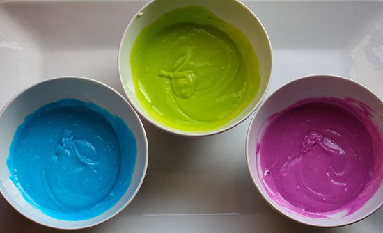 cake batter for rainbow cupcakes