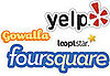 Foursquare vs. Loopt Star vs. Gowalla vs. Yelp