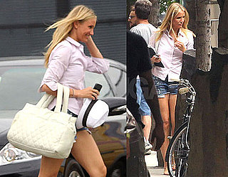 Pictures of Cameron Diaz and Alex Rodriguez Arriving in NYC