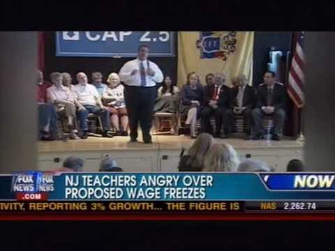 Chris Christie vs. Teacher Unions