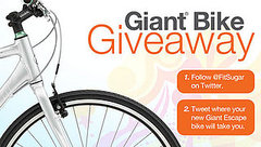 FitSugar's Giant Bike Giveway: Tweets of the Week FitSugar's Giant Bike Giveway: Tweets of the Week