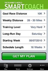 Runner's World SmartCoach iPhone App