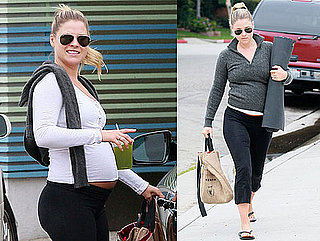 Pictures of Pregnant Ali Larter Leaving Yoga in LA