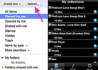 Store Music in Google Docs