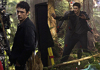 Pictures of James Franco Shooting Rise of the Apes