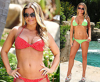 Carmen Electra in a Polka-Dot Two-Piece as Our 2010 Bikini Bracket Comes to a Close
