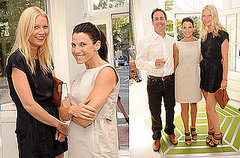 Pictures of Gwyneth Paltrow, Jessica Seinfeld, and Jerry Seinfeld at a Baby Buggy Event in the Hamptons