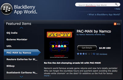 BlackBerry App World Gets a Reboot, Now Takes Credit Cards