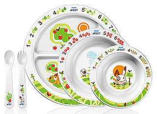 Pictures of Avent's Plates, Dishes, Forks, and Spoons