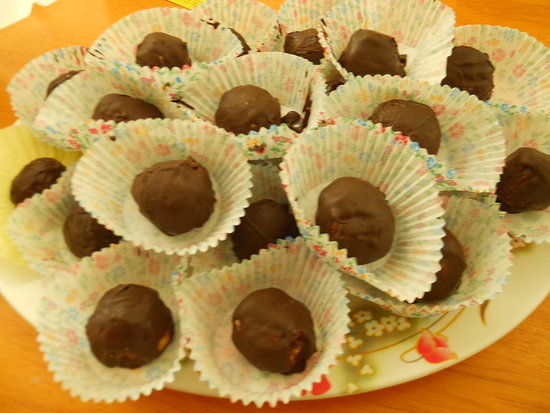 Peanut Butter & Pretzel Truffles