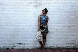 Look of the day: Alligator Dress