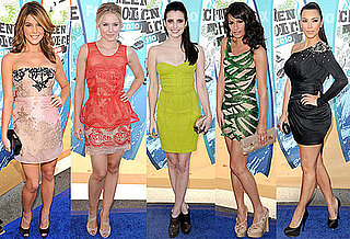 Pictures of Ashley Greene, Kristen Bell, Kim Kardashian, Lea Michele and More on 2010 Teen Choice Awards Red Carpet 2010-08-08 23:06:00