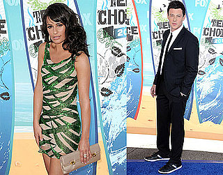 Pictures of Lea Michele and Cory Monteith at the Teen Choice Awards