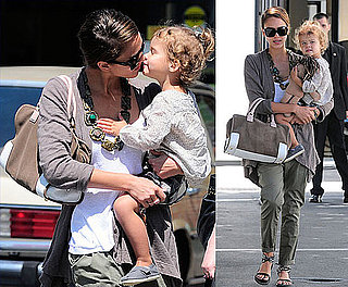 Jessica Alba and Honor Share Crafts and Cuddles in LA
