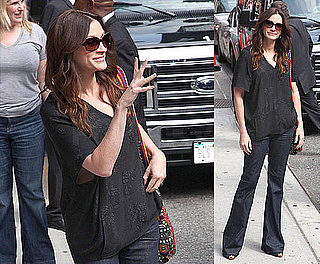Julia Roberts Stops by The Late Show to Promote Eat Pray Love