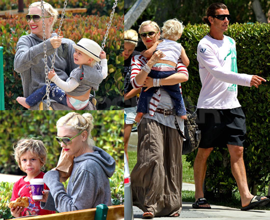 Pictures of Gwen Stefani and Kids Pictures of Gwen Stefani and Kids