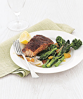 Fast And Easy Recipe For Blackened Salmon With Broccoli Rabe