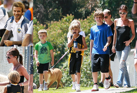 Photos of the Beckhams