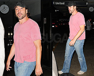 Javier Bardem Says Aloha to Penelope Cruz As She Films Pirates and He Preps For Love