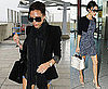 Pictures of Victoria Beckham at Heathrow Airport After Emergency Landing Of Her Plane