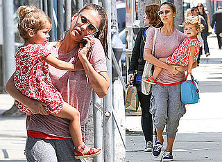Pictures of Jessica Alba Leaving