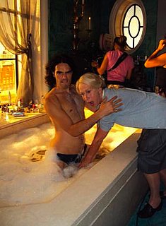Link Time — Russell Brand Gets Bathed By Helen Mirren!