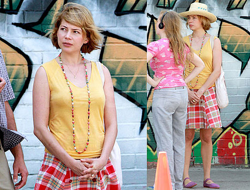 Pictures of Michelle Williams Filming Take This Waltz in Toronto