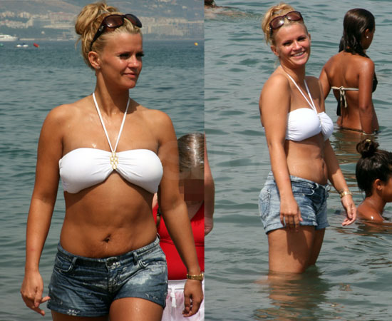 Pictures of Kerry Katona in a Bikini Pictures of Kerry Katona in a Bikini