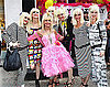 Photos of Betsey Johnson Celebrating 68th Birthday with Lookalikes