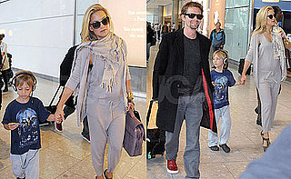 Pictures of Kate Hudson With Matt Bellamy and Ryder Robinson in London