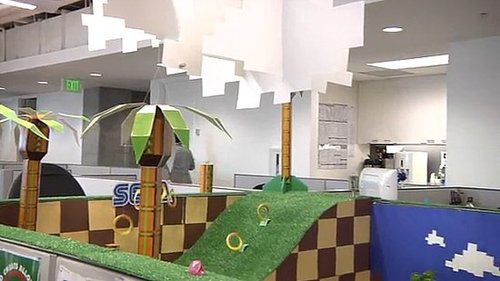Sega Office Prank With Sonic the Hedgehog