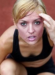Red Face When Exercising Red Face When Exercising
