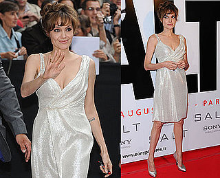 Pictures of Angelina Jolie at Salt Photo Call in Paris